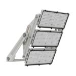Ledvance LED Floodlight Max Radial 10 Aluminium Grey 1800W 252900lm 180d - 830 Warm White | IP66 - Symmetrical