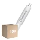 Multipack 10x Ledvance LED Tube T5 AC Mains P Mains (AC) High Efficiency 7W 1100lm - 840 Cool White | 55cm - Replaces 14W